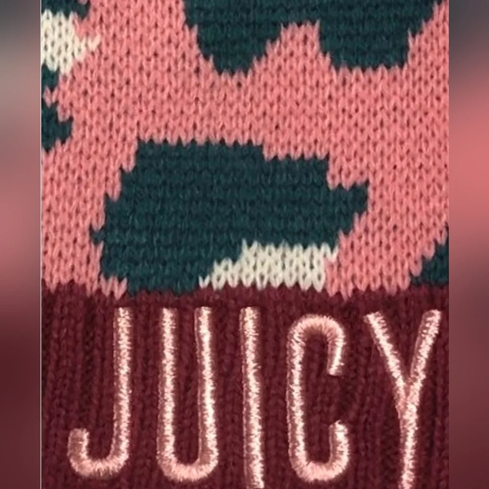 Juicy Couture Animal Print Scarf
